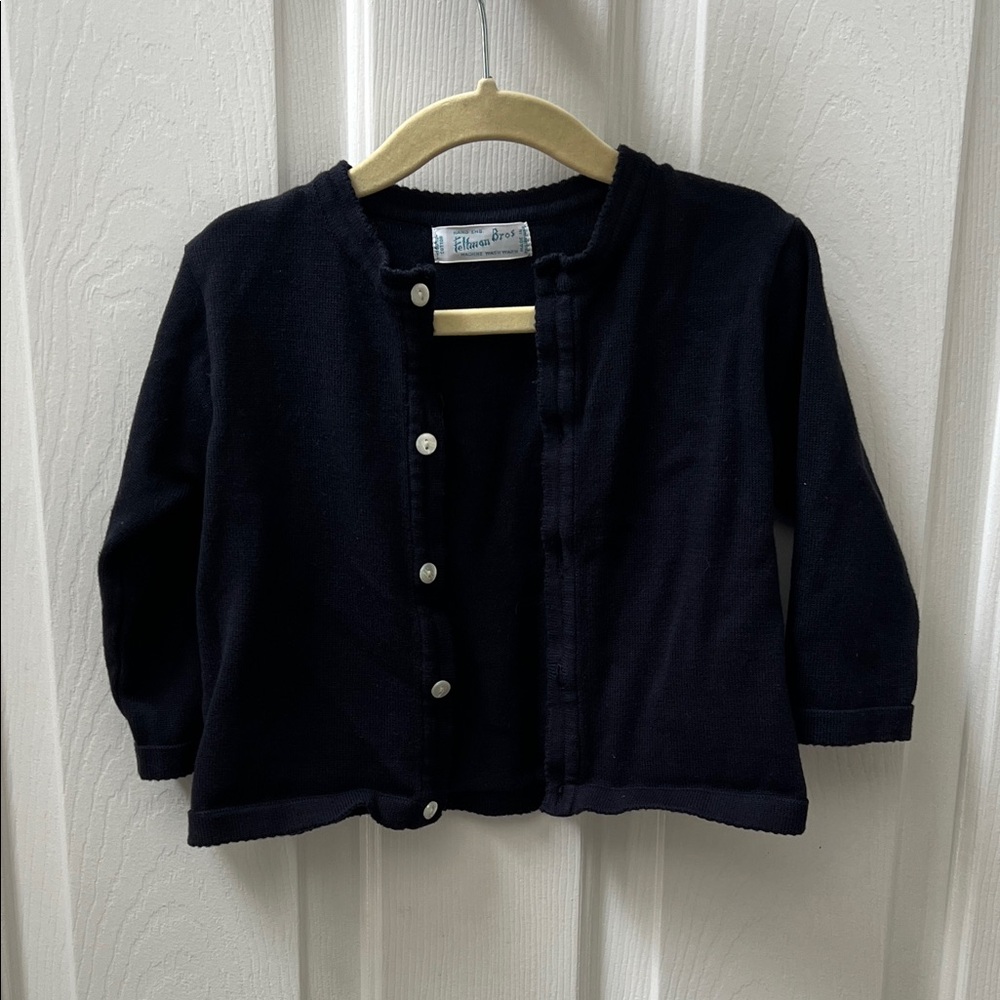 Feltman Brothers Navy Button-Up Cardigan